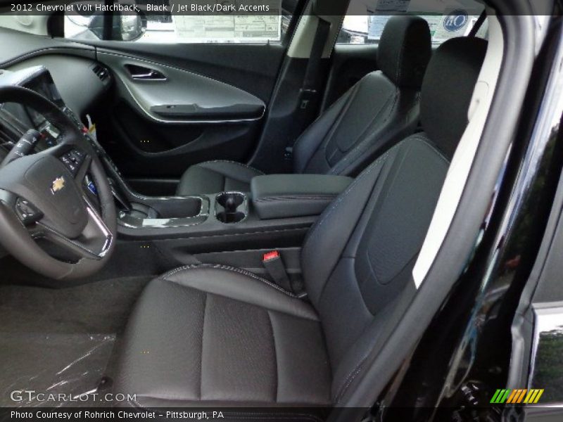  2012 Volt Hatchback Jet Black/Dark Accents Interior