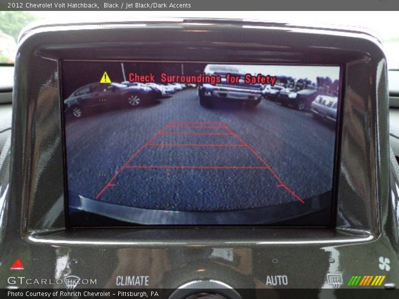 Black / Jet Black/Dark Accents 2012 Chevrolet Volt Hatchback