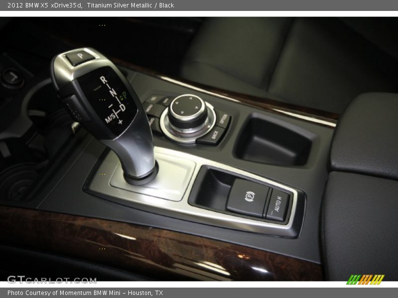 Titanium Silver Metallic / Black 2012 BMW X5 xDrive35d