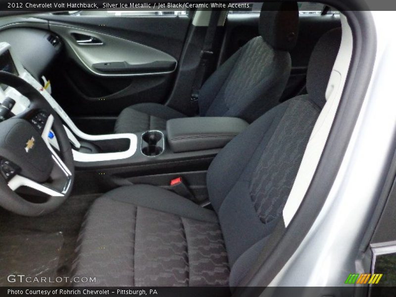 Silver Ice Metallic / Jet Black/Ceramic White Accents 2012 Chevrolet Volt Hatchback