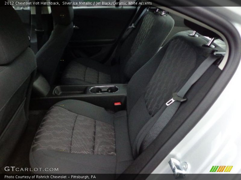 Silver Ice Metallic / Jet Black/Ceramic White Accents 2012 Chevrolet Volt Hatchback