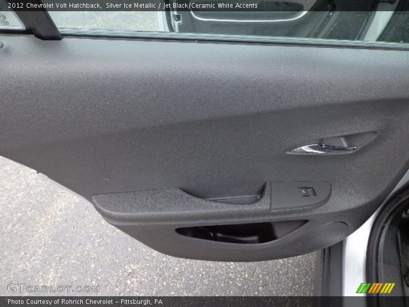 Silver Ice Metallic / Jet Black/Ceramic White Accents 2012 Chevrolet Volt Hatchback