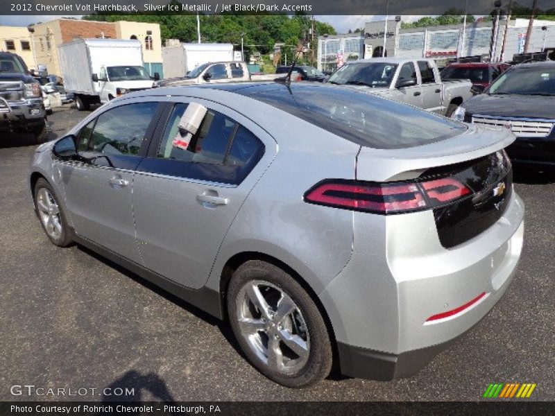 Silver Ice Metallic / Jet Black/Dark Accents 2012 Chevrolet Volt Hatchback
