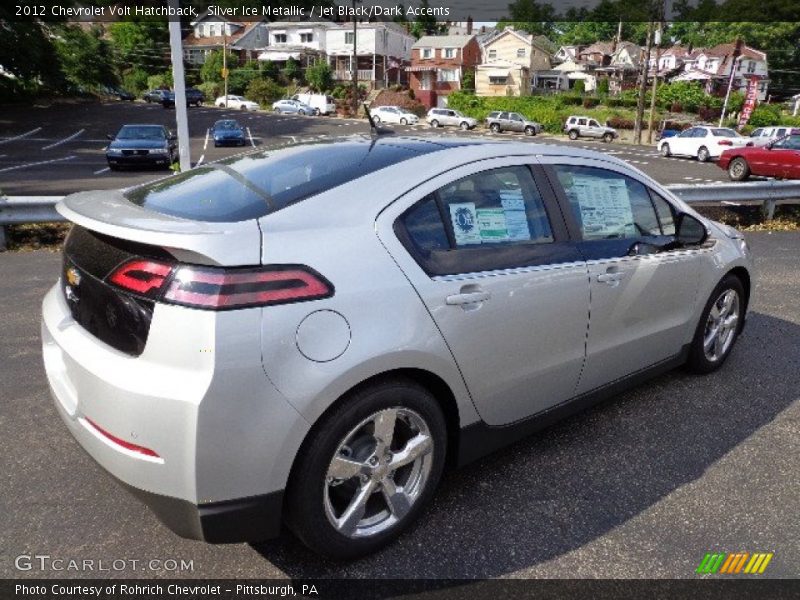 Silver Ice Metallic / Jet Black/Dark Accents 2012 Chevrolet Volt Hatchback