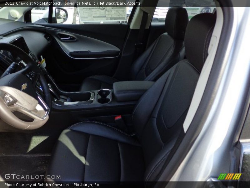 Silver Ice Metallic / Jet Black/Dark Accents 2012 Chevrolet Volt Hatchback