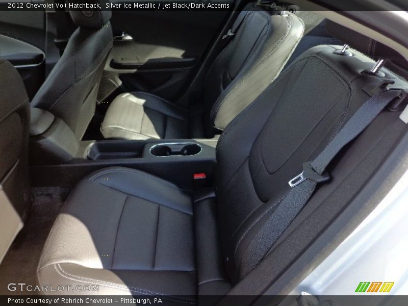 Silver Ice Metallic / Jet Black/Dark Accents 2012 Chevrolet Volt Hatchback