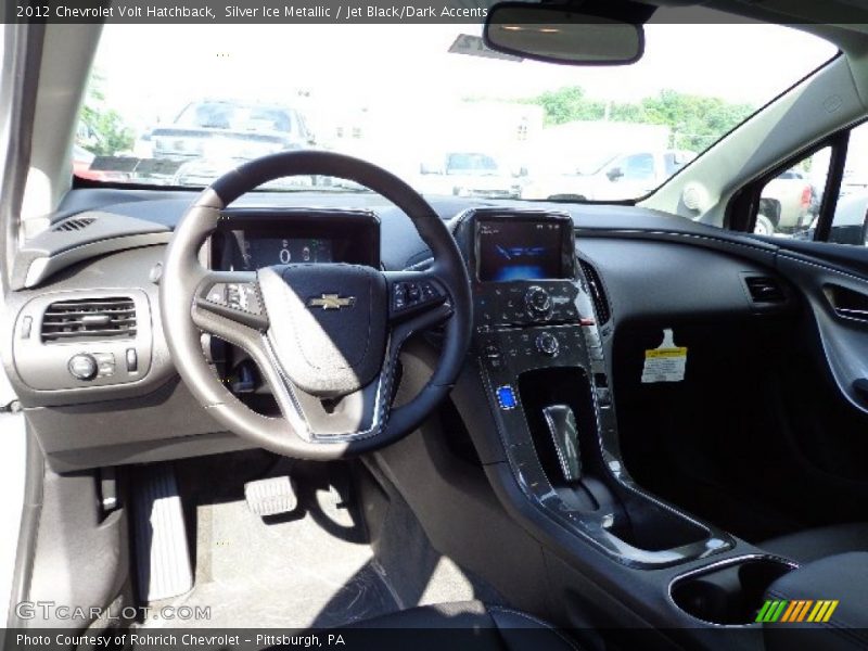 Silver Ice Metallic / Jet Black/Dark Accents 2012 Chevrolet Volt Hatchback