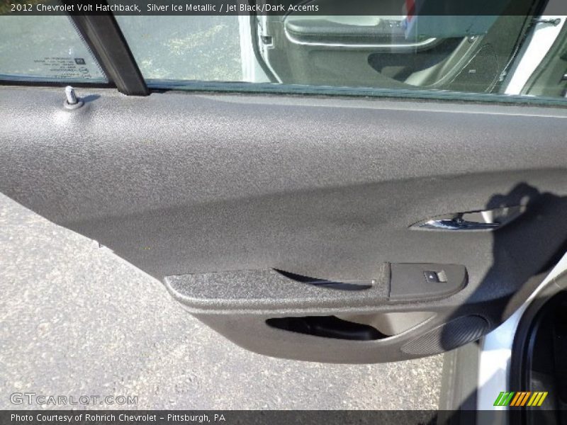Silver Ice Metallic / Jet Black/Dark Accents 2012 Chevrolet Volt Hatchback