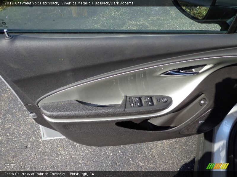 Silver Ice Metallic / Jet Black/Dark Accents 2012 Chevrolet Volt Hatchback
