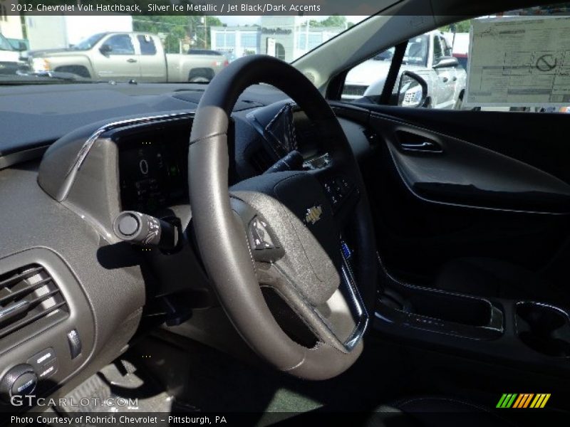 Silver Ice Metallic / Jet Black/Dark Accents 2012 Chevrolet Volt Hatchback