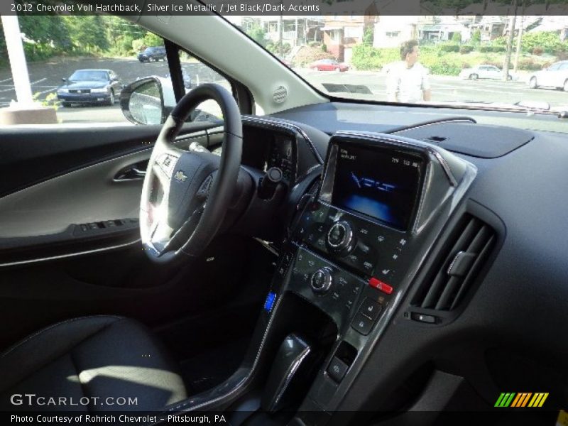 Silver Ice Metallic / Jet Black/Dark Accents 2012 Chevrolet Volt Hatchback