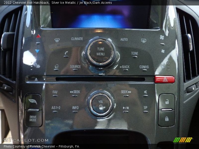 Silver Ice Metallic / Jet Black/Dark Accents 2012 Chevrolet Volt Hatchback