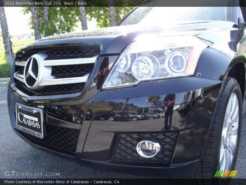 Black / Black 2012 Mercedes-Benz GLK 350