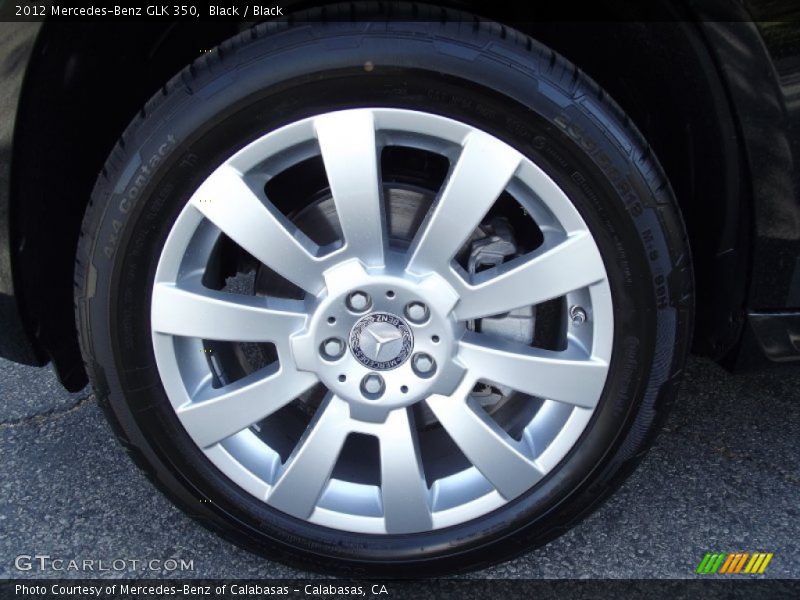 Black / Black 2012 Mercedes-Benz GLK 350