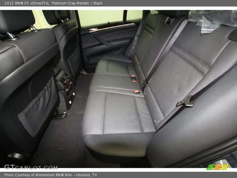 Platinum Gray Metallic / Black 2012 BMW X5 xDrive35d