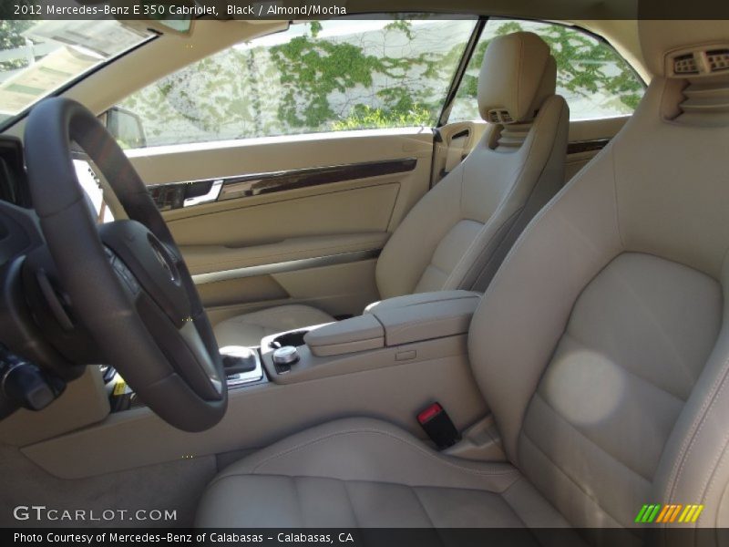 Black / Almond/Mocha 2012 Mercedes-Benz E 350 Cabriolet