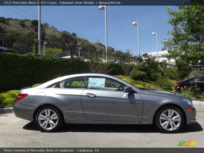 Palladium Silver Metallic / Almond/Mocha 2012 Mercedes-Benz E 350 Coupe