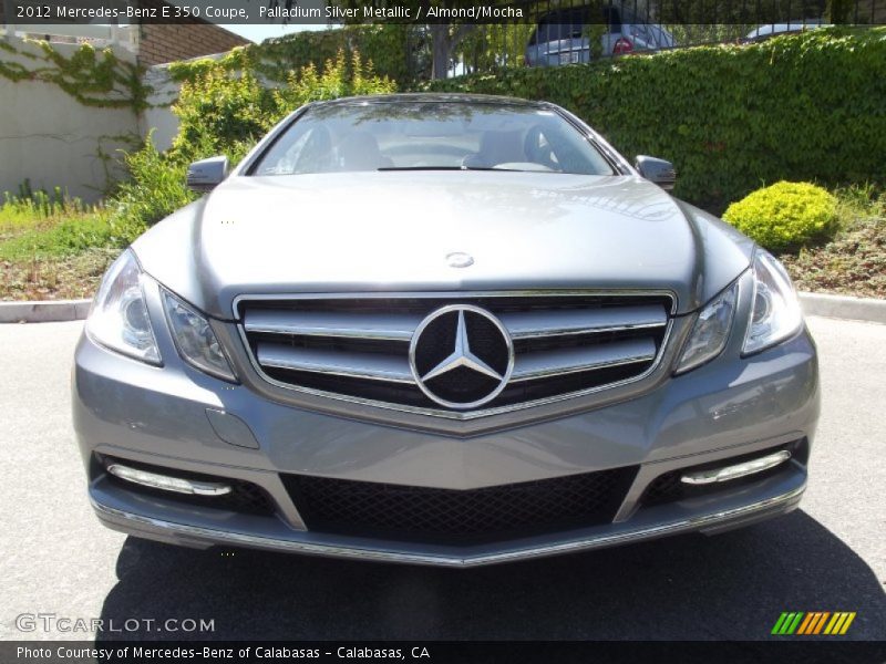 Palladium Silver Metallic / Almond/Mocha 2012 Mercedes-Benz E 350 Coupe