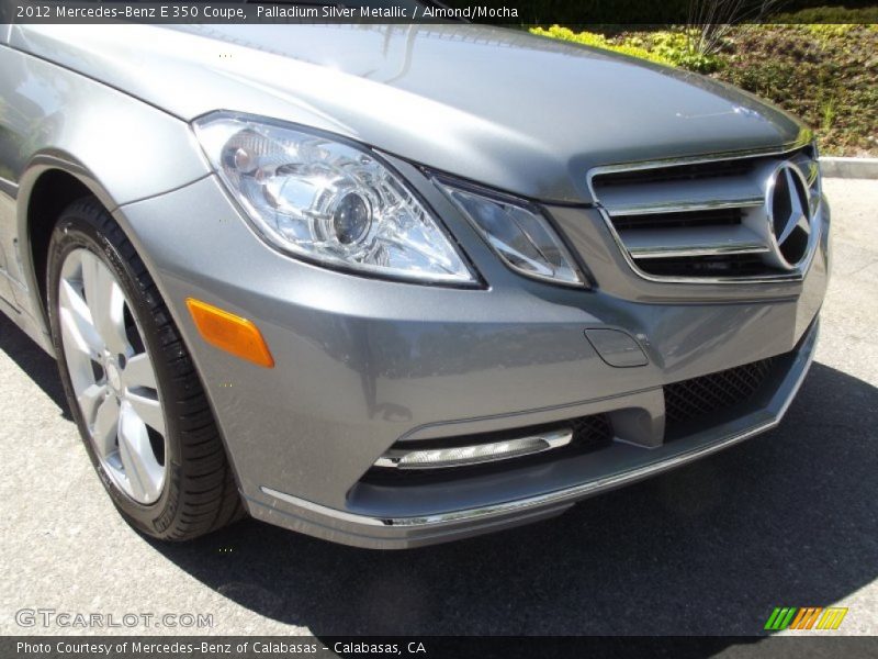 Palladium Silver Metallic / Almond/Mocha 2012 Mercedes-Benz E 350 Coupe