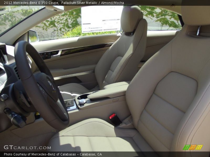 Palladium Silver Metallic / Almond/Mocha 2012 Mercedes-Benz E 350 Coupe