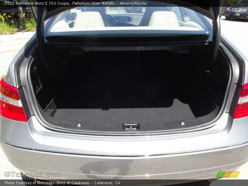 Palladium Silver Metallic / Almond/Mocha 2012 Mercedes-Benz E 350 Coupe
