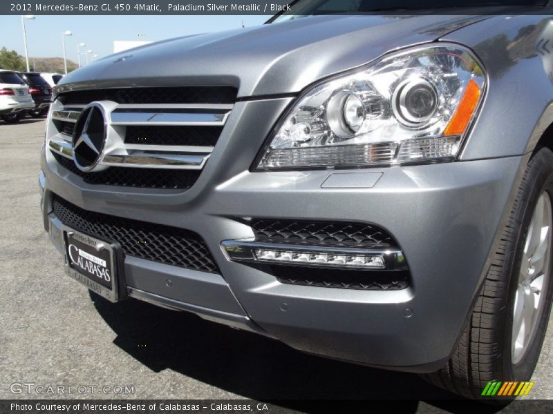 Paladium Silver Metallic / Black 2012 Mercedes-Benz GL 450 4Matic