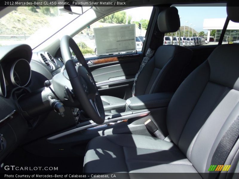 Paladium Silver Metallic / Black 2012 Mercedes-Benz GL 450 4Matic
