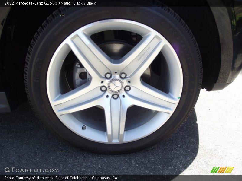 Black / Black 2012 Mercedes-Benz GL 550 4Matic