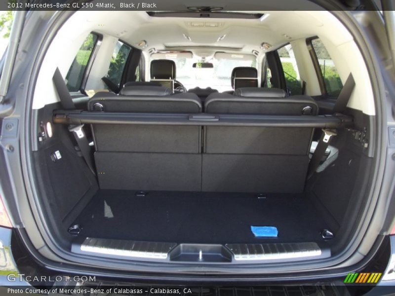 Black / Black 2012 Mercedes-Benz GL 550 4Matic