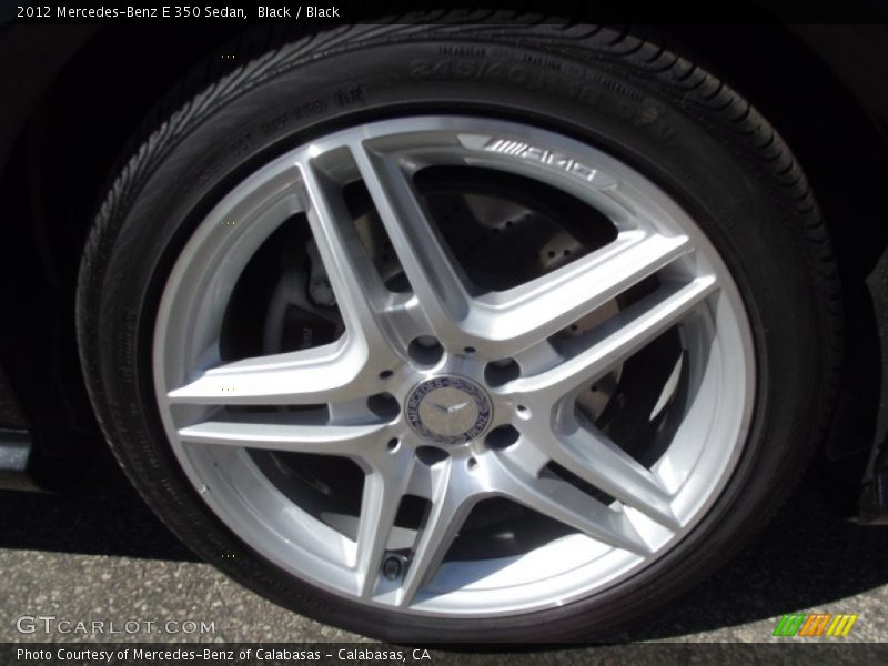 Black / Black 2012 Mercedes-Benz E 350 Sedan