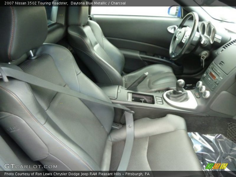 Daytona Blue Metallic / Charcoal 2007 Nissan 350Z Touring Roadster
