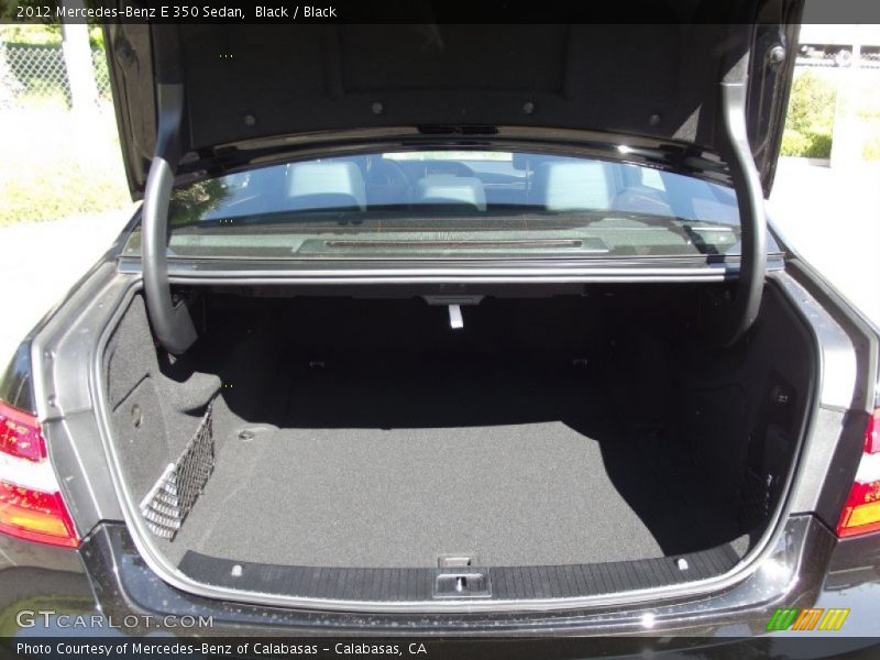 Black / Black 2012 Mercedes-Benz E 350 Sedan
