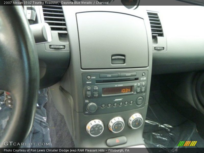 Daytona Blue Metallic / Charcoal 2007 Nissan 350Z Touring Roadster