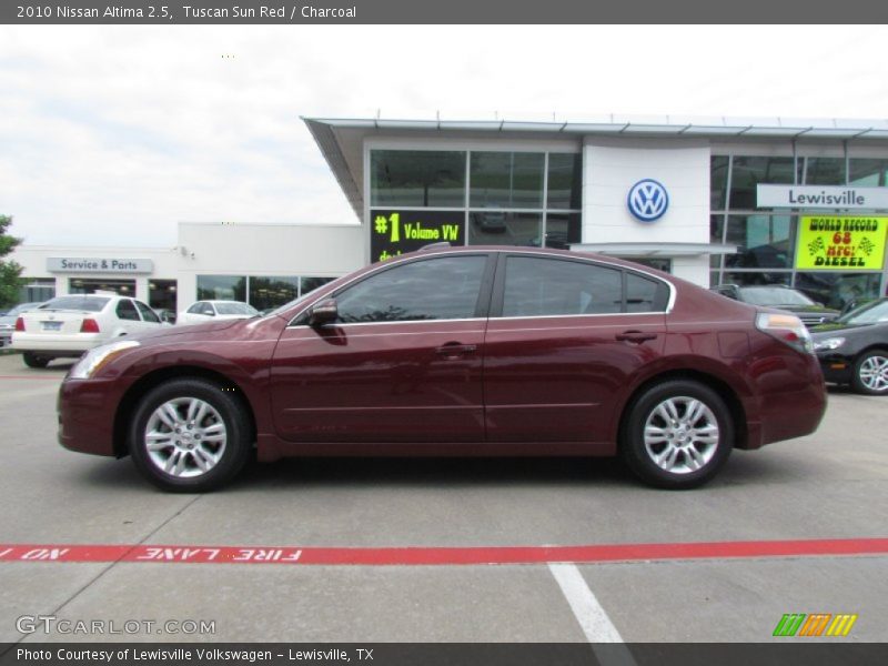 Tuscan Sun Red / Charcoal 2010 Nissan Altima 2.5