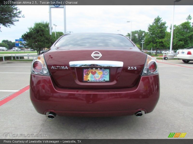 Tuscan Sun Red / Charcoal 2010 Nissan Altima 2.5
