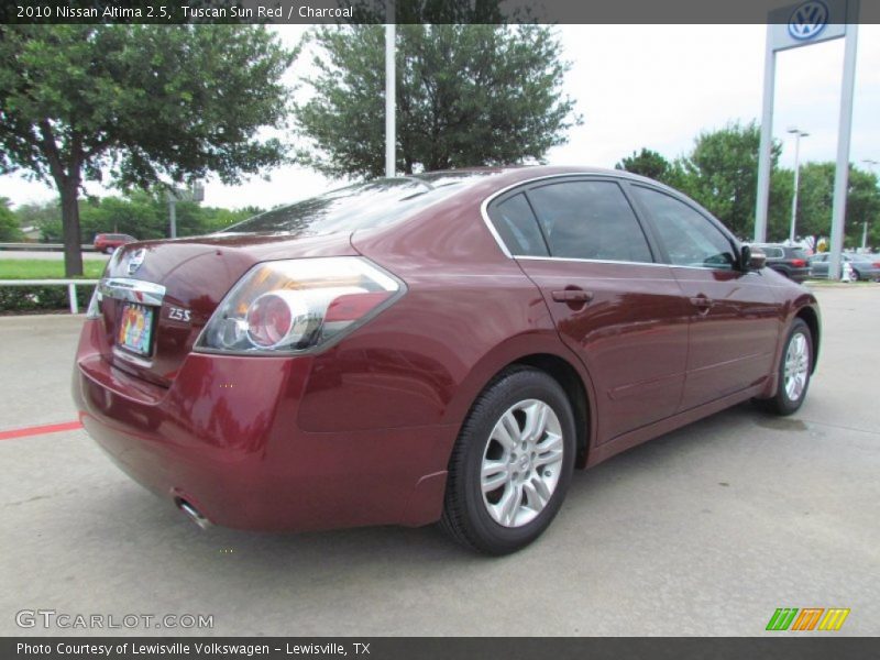Tuscan Sun Red / Charcoal 2010 Nissan Altima 2.5