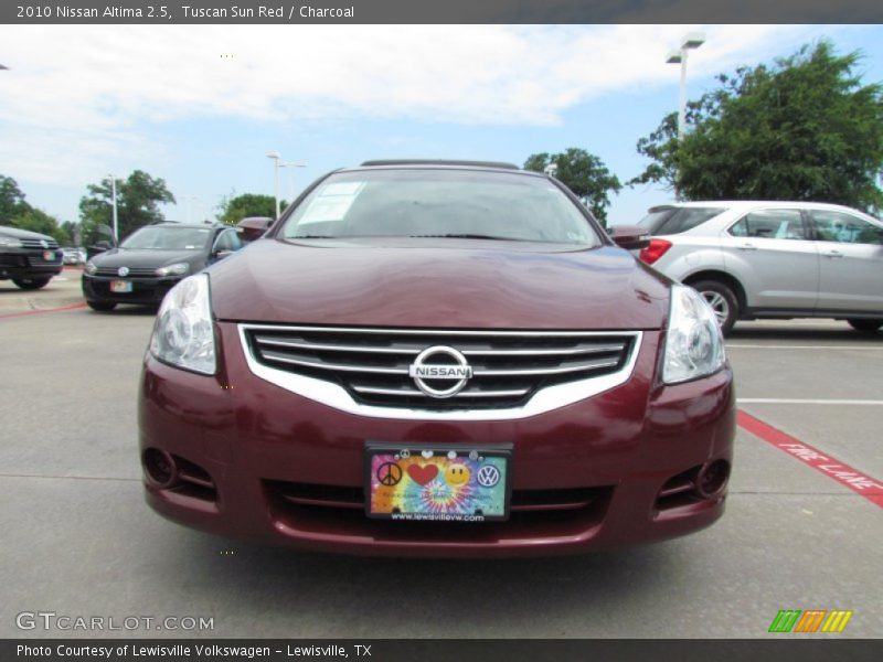 Tuscan Sun Red / Charcoal 2010 Nissan Altima 2.5
