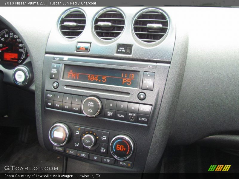 Tuscan Sun Red / Charcoal 2010 Nissan Altima 2.5