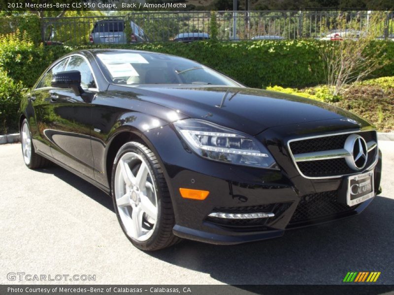 Black / Almond/Mocha 2012 Mercedes-Benz CLS 550 Coupe