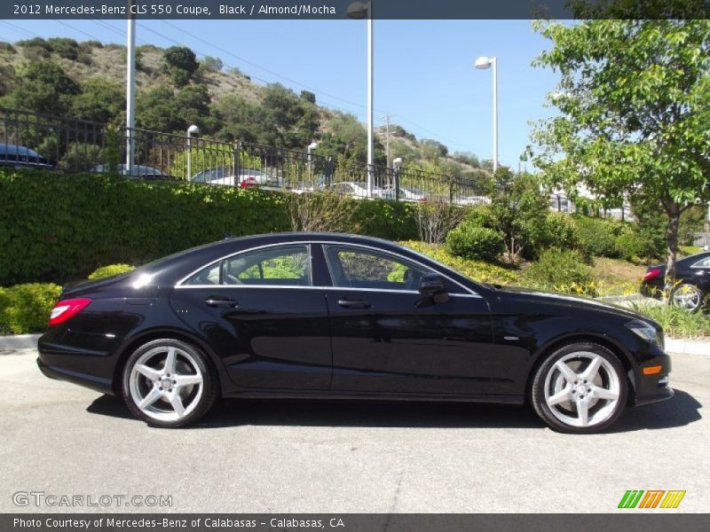 Black / Almond/Mocha 2012 Mercedes-Benz CLS 550 Coupe