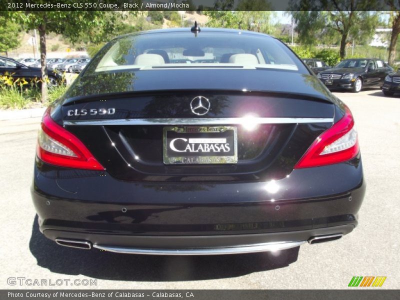 Black / Almond/Mocha 2012 Mercedes-Benz CLS 550 Coupe