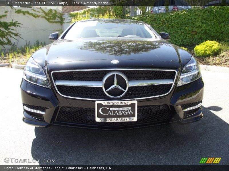 Black / Almond/Mocha 2012 Mercedes-Benz CLS 550 Coupe