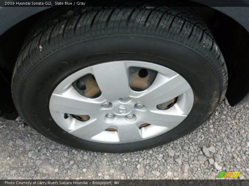 Slate Blue / Gray 2009 Hyundai Sonata GLS