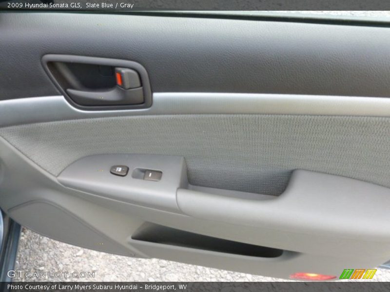 Slate Blue / Gray 2009 Hyundai Sonata GLS