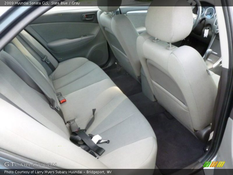 Slate Blue / Gray 2009 Hyundai Sonata GLS