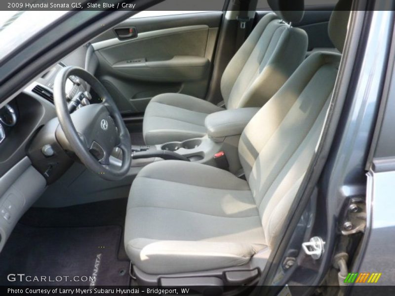 Slate Blue / Gray 2009 Hyundai Sonata GLS