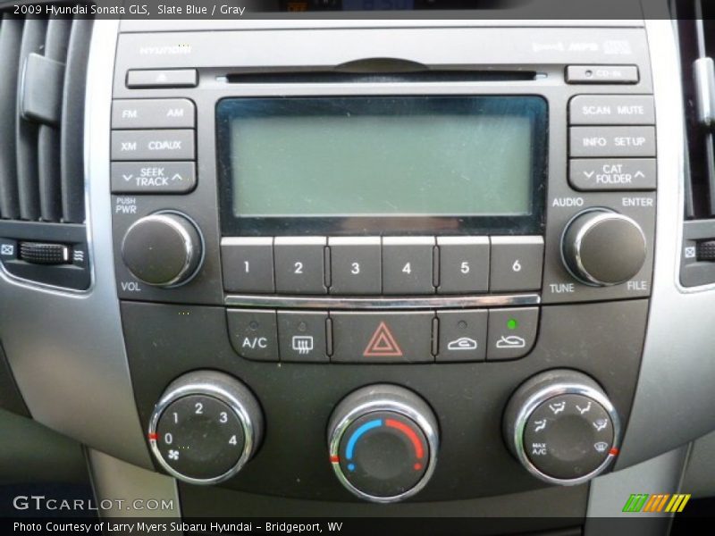 Slate Blue / Gray 2009 Hyundai Sonata GLS