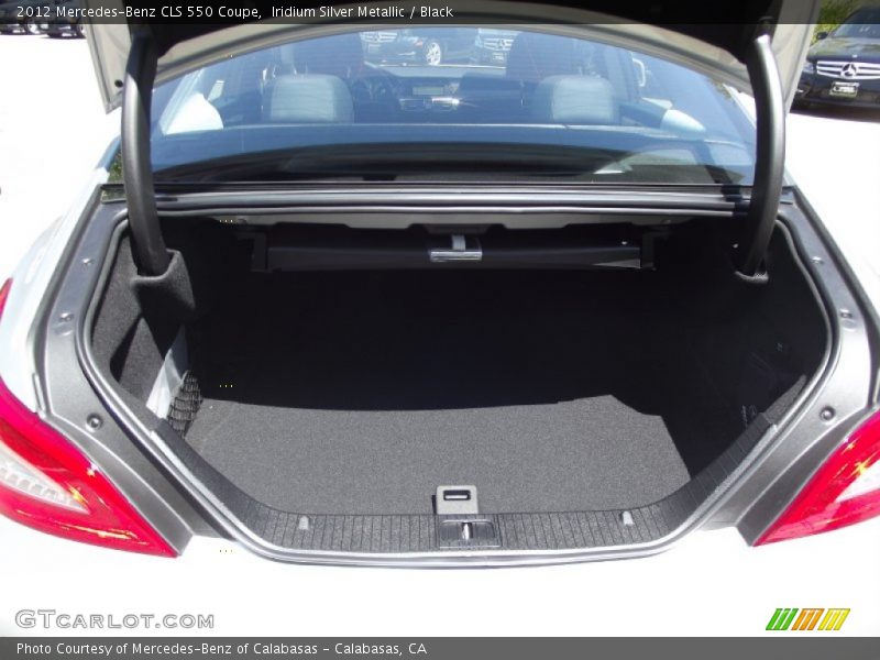 Iridium Silver Metallic / Black 2012 Mercedes-Benz CLS 550 Coupe