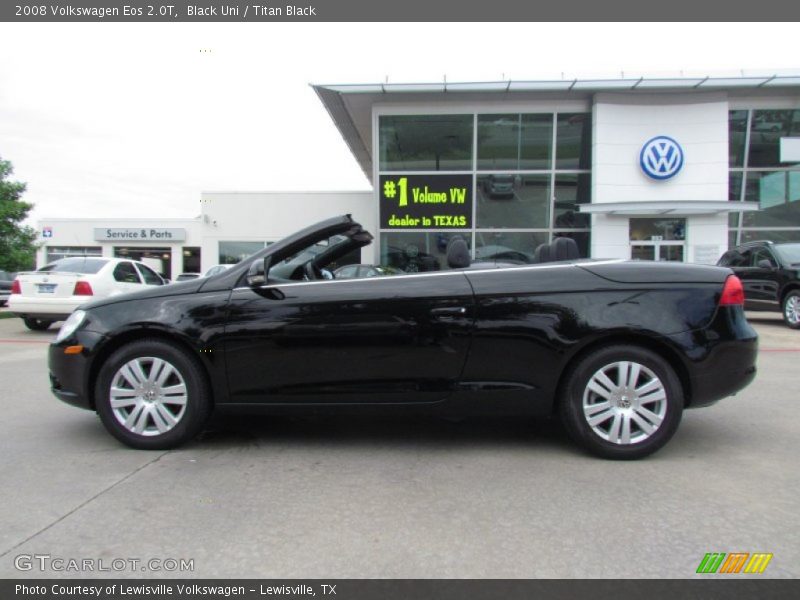 Black Uni / Titan Black 2008 Volkswagen Eos 2.0T