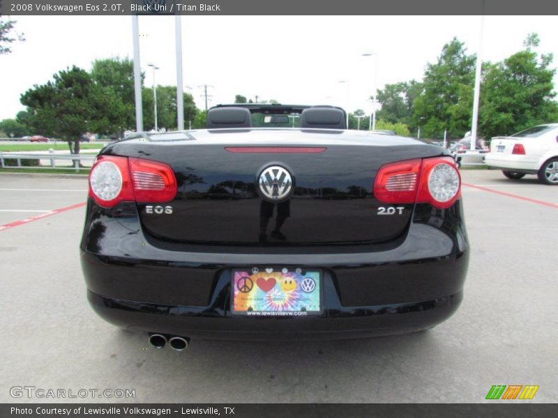 Black Uni / Titan Black 2008 Volkswagen Eos 2.0T